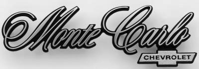 REAR PANEL SCRIPT EMBLEM