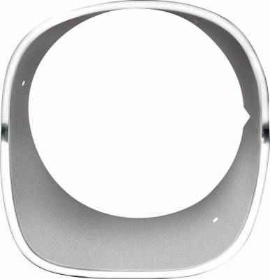 HEADLIGHT BEZEL - BRUSHED SILVER (LEFT)