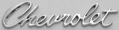 TRUNK LID EMBLEM - CHEVROLET