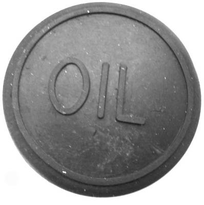 OIL FILLER CAP - RUBBER