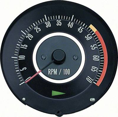TACHOMETER          5000 RED LINE