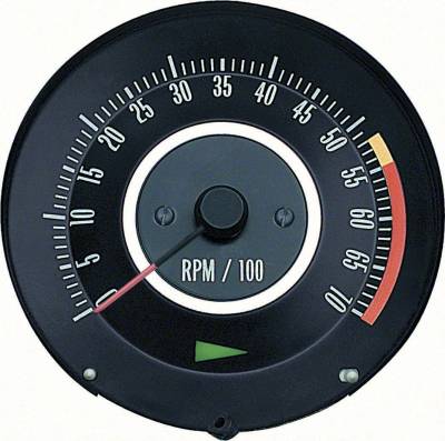 TACHOMETER            5500 RED LINE
