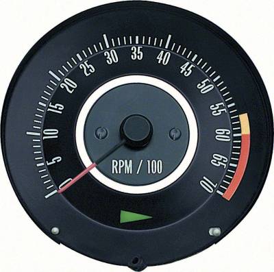 TACHOMETER            6000 RED LINE