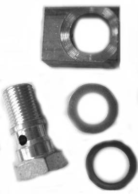 MASTER CYLINDER BLOCK & NUT