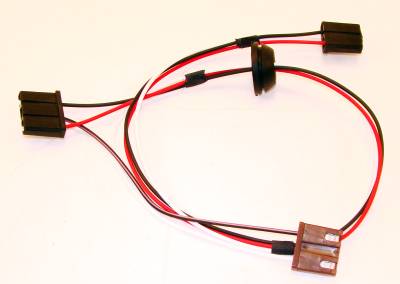 WINDSHIELD WIPER MOTOR HARNESS - 2 SPEED WITH WASHER