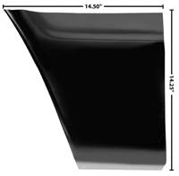 FENDER REPAIR PANEL - LOWER REAR