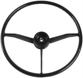 STEERING WHEEL - BLACK