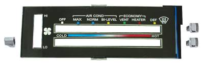 HEATER CONTROL LENS (WITH AC)