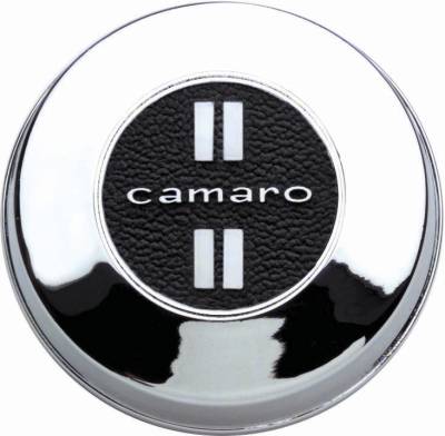 STEERING WHEEL HORN CAP - CHROME (FOR DELUXE INTERIROR)
