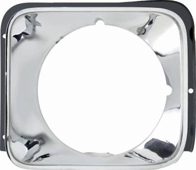 HEADLIGHT BEZEL - CHROME