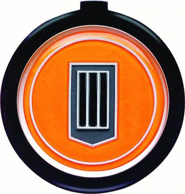 STEERING WHEEL HORN CAP EMBLEM - BADGE DESIGN - USE WITH NK4 4 SPOKE WHEEL