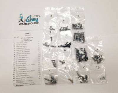 TRIM SCREW KIT - INTERIOR