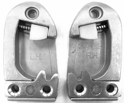 DOOR LATCH STRIKER PLATES