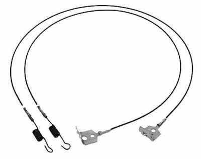 CONVERTIBLE TOP HOLD DOWN CABLES