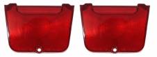 BACK UP LIGHT LENS - RED