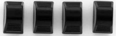 HEATER CONTROL KNOBS BLACK PLASTIC