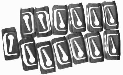 WINDOW MOLDING CLIP SET - REAR