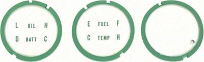 CONSOLE GAUGE LENS SET