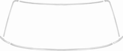 WINDSHIELD MOLDING SET