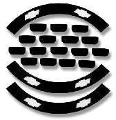 HUBCAP DECALS - BLACK