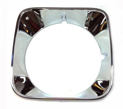 HEADLIGHT BEZEL - CHROME (DRIVER)