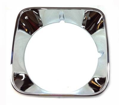 HEADLIGHT BEZEL - CHROME