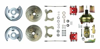 POWER FRONT DISC CONVERSION WITH SHOW'N GO TRIM PACKAGE (RED)