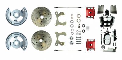 POWER FRONT DISC CONVERSION WITH BEST OF SHOW PACKAGE (RED)