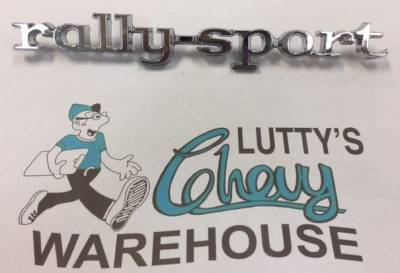 GM Restoration Parts - RALLY SPORT SCRIPT (GM)