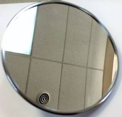 MIRROR ROUND (RIBBED)