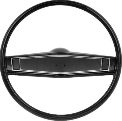 STEERING WHEEL KIT - BLACK