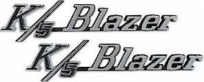 FENDER EMBLEM ~K/5 BLAZER~