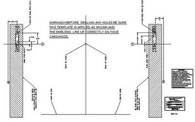 COWL INDUCTION HOOD TEMPLATE 302