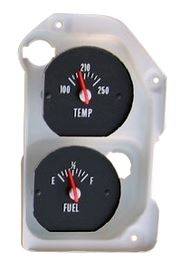 TEMP/FUEL GAUGE W/HOUSING