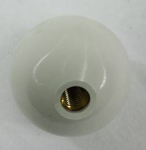 SHIFT KNOB - W/O PATTERN WHITE