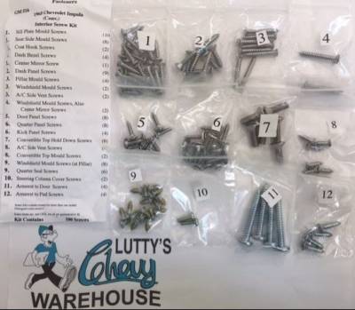 INTERIOR TRIM SCREW KIT