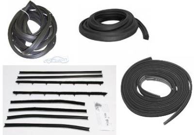 WEATHERSTRIP KIT - 4 PIECE - WITH OEM WINDOWFELTS