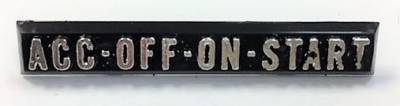 IGNITION INDICATOR EMBLEM