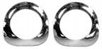HEADLIGHT BEZELS - CHROME