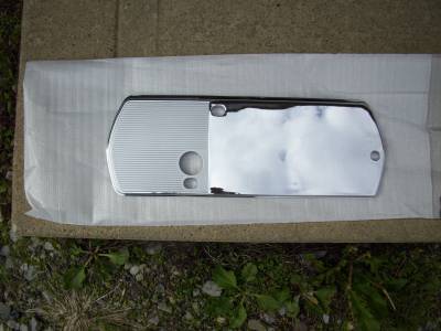 ARM REST BACKING PLATES - CHROME
