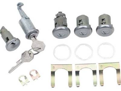 LOCK SET - GLOVEBOX TRUNK & DOOR