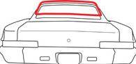 REAR WINDOW GASKET
