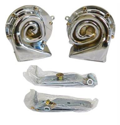 HORNS - HI AND LOW (CHROME PLATED)