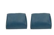 BENCH SEAT HEADREST COVERS - BLUE