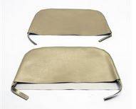 BUCKET SEAT HEADREST COVERS - GOLD