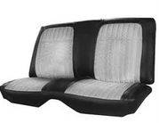 SEAT COVERS  REAR CON DELUXE INTERIOR WITH  HOUNDSTOOTH CLOTH INSERTS