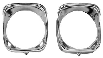 HEADLIGHT BEZEL - INNER & OUTER (DRIVER)