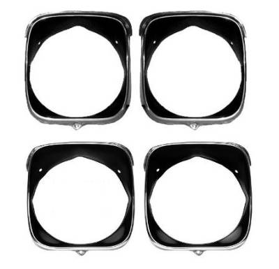 HEADLIGHT BEZELS - INNER & OUTER