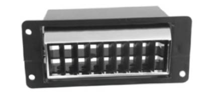 AIR CONDITIONING VENT ASSEMBLY WITH HOUSING