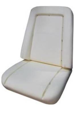 BUCKET SEAT FOAM WITH HOGRING WIRE